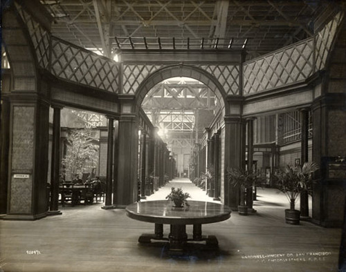 [Philippine furniture exhibit, palace of agriculture at the Panama-Pacific International Exposition]