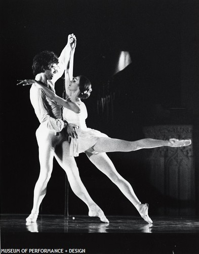 Carolyn Houser and San Francisco Ballet dancer, circa 1960s-1970s