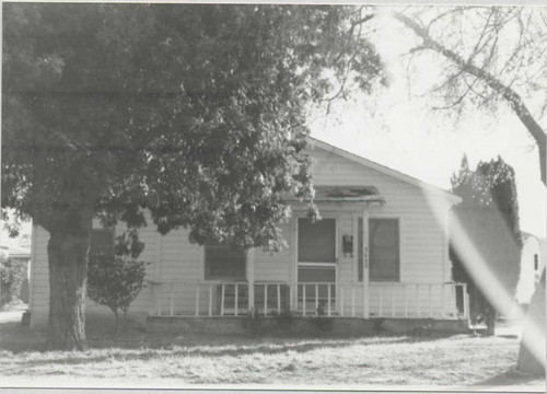 5642 Sprague Avenue (built ca. 1920), Cypress, 1989