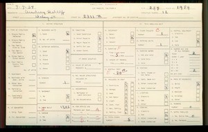 WPA household census for 2311 DALEY ST, Los Angeles