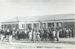 Inauguration of the Grammar school, in Mafeteng, in May 1960