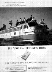 Benson & Hedges 100's The length you go to for pleasure