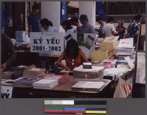 Little Saigon book fair, Westminster, California