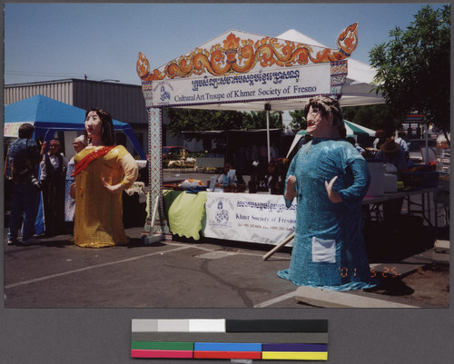 Khmer Society of Fresno Refugee Day booth