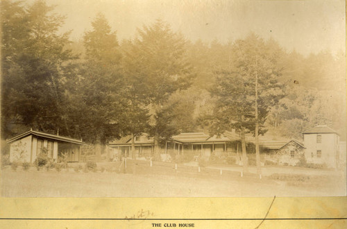 The Club House of The Country Club in Bear Valley, Marin County, California, circa 1895 [photograph]