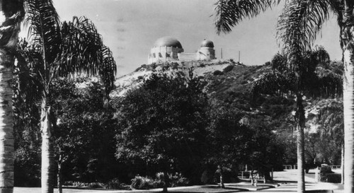 Griffith Observatory, postcard