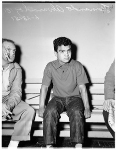 Marijuana suspect (city jail), 1951