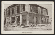 Santa Barbara 1925 Earthquake Damage - Mission Paint and Art Co., American Legion Building
