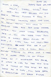 Letter Gustafsson Sent Home from Vietnam To His Parents, 004