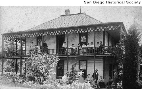 The Ulysses S. Grant, Jr. family at the Witch Creek Hotel