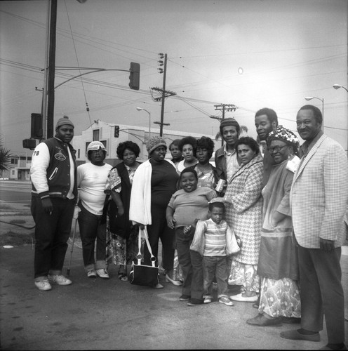 Judson Powell with a group of people