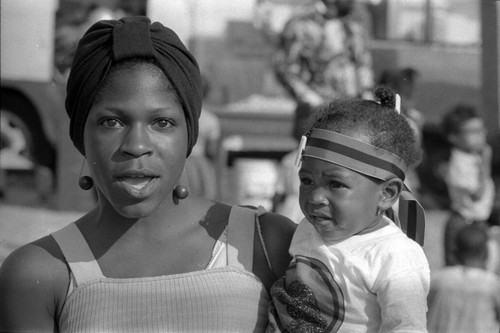 Watts Summer Festival: woman and child