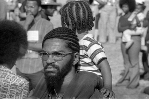 Watts Summer Festival: man and child