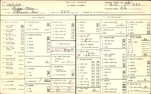 WPA household census for 755 VERNON AVE, Los Angeles County