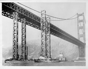 World's largest mobile offshore platform, San Francisco, 1958