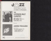 Jazz at the Bowl 1984 Programs