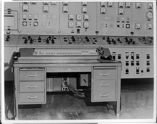 unknown station switchboard and control room