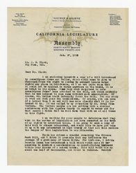 Letter from Chairman of Committee on Labor and Capital to J. D. Black