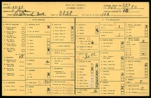 WPA household census for 3828 S GRAND AVE, Los Angeles County