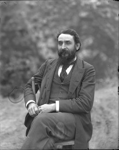 Portrait of the photographer Dr. George Wharton James (1858-1923), ca.1908