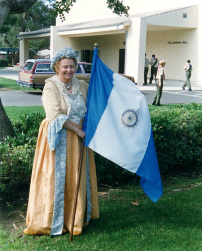 Muriel Fisher at Wilkinson Center, 1987