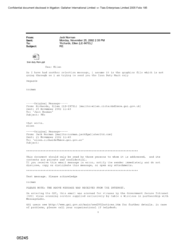 [Letter from Norman Jack to Richards Ellen regarding sending of the Iran Duty Mark]