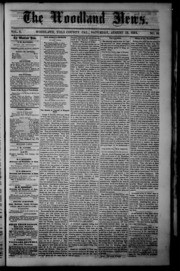 The Woodland News 1864-08-13