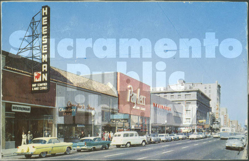 Sacramento, Downtown - Fritz Vibe Postcard