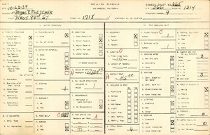 WPA household census for 1718 WEST 83RD STREET, Los Angeles County