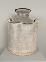 Large milk can with two handles