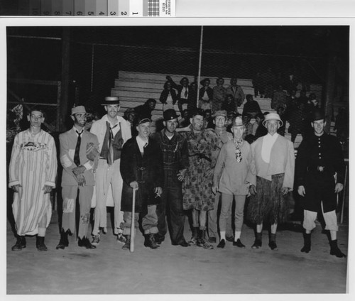 Lomita Park Volunteer Fire Department Charity Ballgame, September 1954
