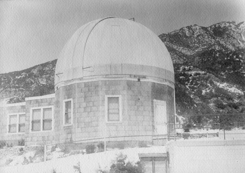 Observatory exterior, Mount Lowe