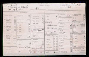 WPA household census for 911 W 49TH, Los Angeles County