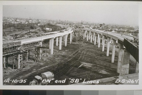 Distribution Structure, Bents, Lines, Spans, 1935-36--No. 1-179