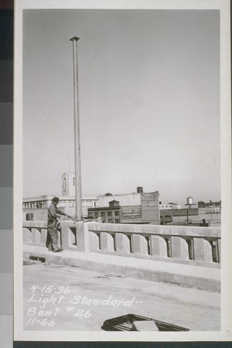 Airplane Beacon, Cables, Lighting Standards, Telephone Box, 1935-36--No. 1-16