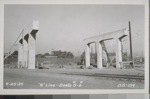 Distribution Structure, Bents, Lines, Spans, 1935-36--No. 1-179