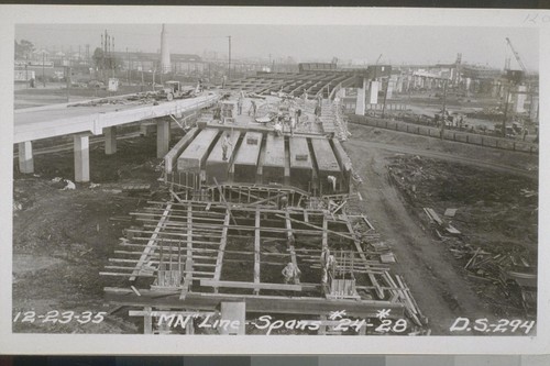 Distribution Structure, Bents, Lines, Spans, 1935-36--No. 1-179