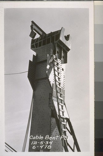 Towers #2-3, 5-6; Piers #1, 4; West Bay, Yerba Buena Anchorage, Guy Derrick, 1934-35--No. 1-186