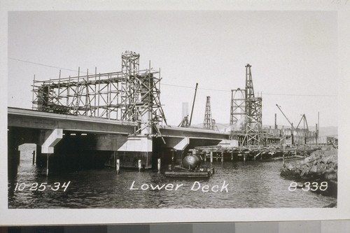 Piers E23-39, E23A-27A; East Bay Approach, Lower Deck, 1934--No. 1-144