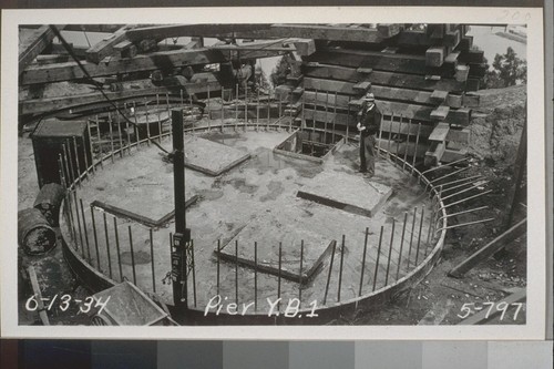 Piers Yerba Buena 1-3, Pier E1, East Approach, East Portal, West Portal, Anchorage, Tunnels, Long Dock Fill, Yerba Buena Viaduct, 1934-35--No. 187-372