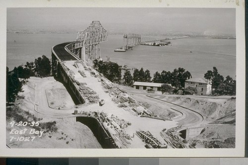 Spans E4-7, E9, Cantilever, Suspended, Yerba Buena 4, Yerba Buena 1 Upper and Lower Decks; Anchor Arms East and West, Cantilever East and West Arms, Upper Deck Approach, East Bay Crossing, Towers E2, E3, 1935-36--No. 222-429