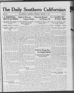 The Daily Southern Californian, Vol. 3, No. 58, January 08, 1914