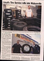 Lloyd's Tire Service rolls into Watsonville