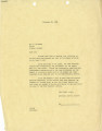 Letter from [John Victor Carson], Dominguez Estate Company to Mr. K. Watanabe, Gilda River Incarceration Camp, February 26, 1943