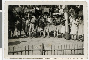 Porters of a caravan, Ethiopia, ca.1938-1941