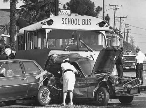 School bus crash injures 7