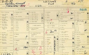 WPA household census for 1132 S TOWNSEND