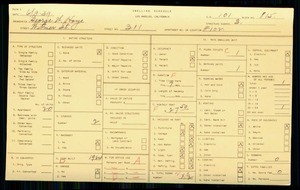 WPA household census for 311 WITMER ST, Los Angeles