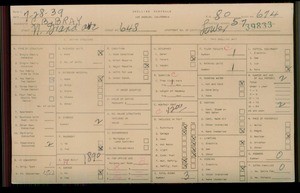 WPA household census for 648 N GRAND, Los Angeles