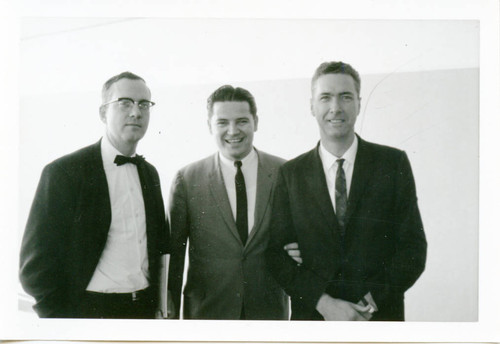 Joe Cannon and two unidentified men